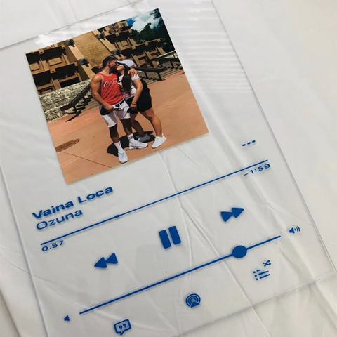 Customized Acrylic Album Cover Music Keychain