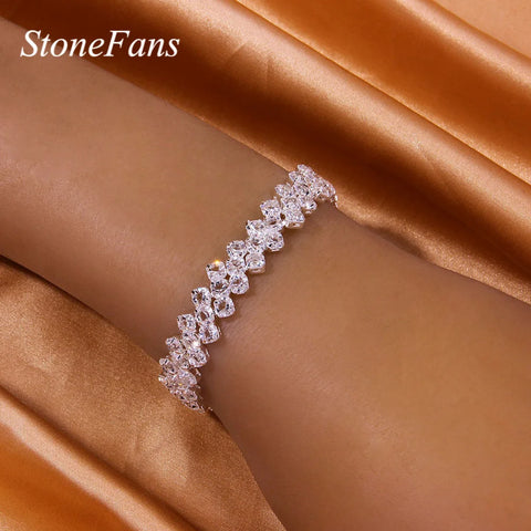 Multi Layer Rhinestone Bracelet Bangles