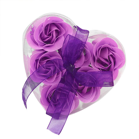 Athena Heart-shaped Gift Box Soap Flower Box For Hand Packaging Flower Wedding Valentines Handmade Gift