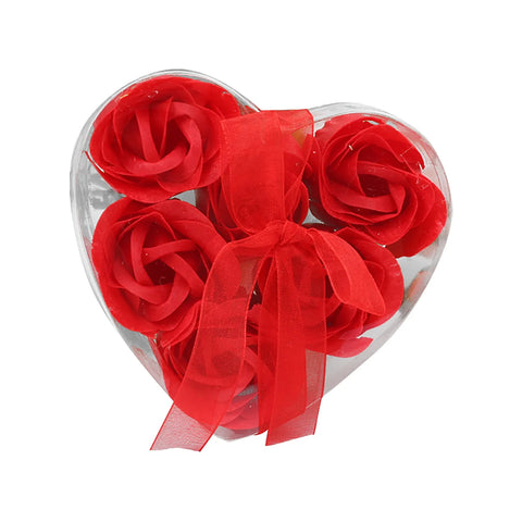 Athena Heart-shaped Gift Box Soap Flower Box For Hand Packaging Flower Wedding Valentines Handmade Gift