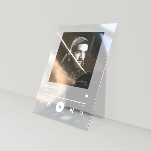 Customized Acrylic Album Cover Music Keychain