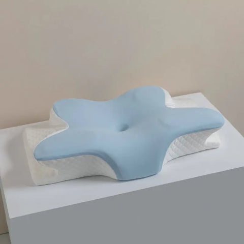 Cooling Memory Foam Pillow – Ergonomic Neck Support