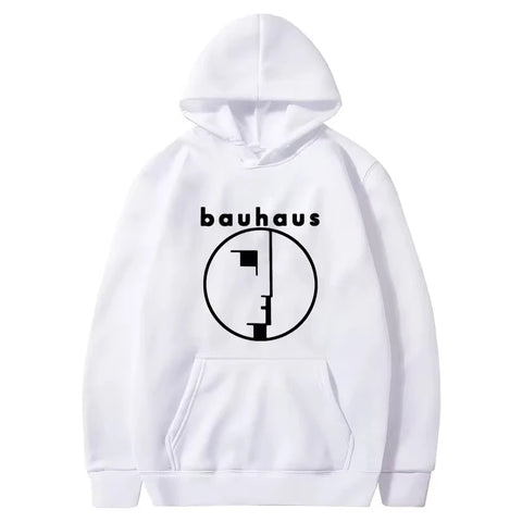 Men's Hoodie Bauhaus Post Punk Goth Rock Crew Neck Graphic Printed Sweatshirt Fashion Casual Plus Size Women Pullover Hoody