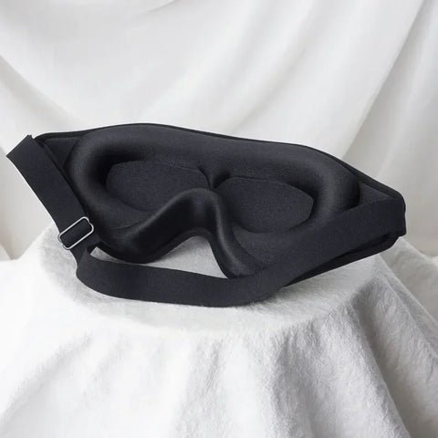 3D Memory Foam Sleep Mask – Light Blocking Eye Cover