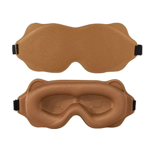 3D Memory Foam Sleep Mask – Light Blocking Eye Cover