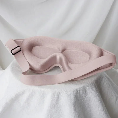 3D Memory Foam Sleep Mask – Light Blocking Eye Cover