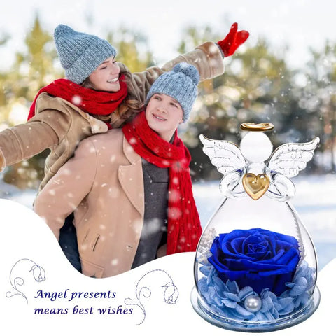 Artificial Flowerred Roses Angel Gifts Romantic Love Gifts for Valentines Day
