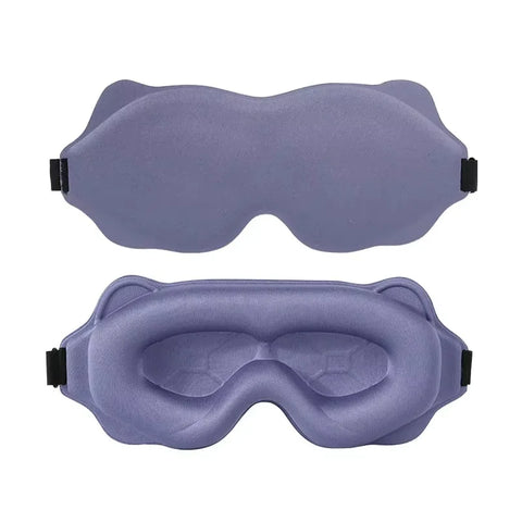 3D Memory Foam Sleep Mask – Light Blocking Eye Cover
