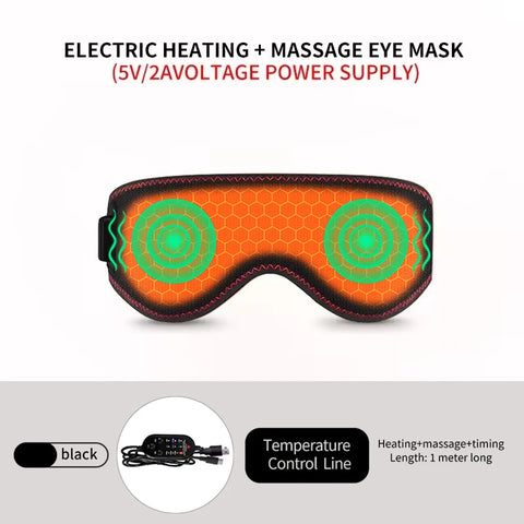 Heated Eye Mask – 3-Level Warm Compress for Relaxation & Sleep