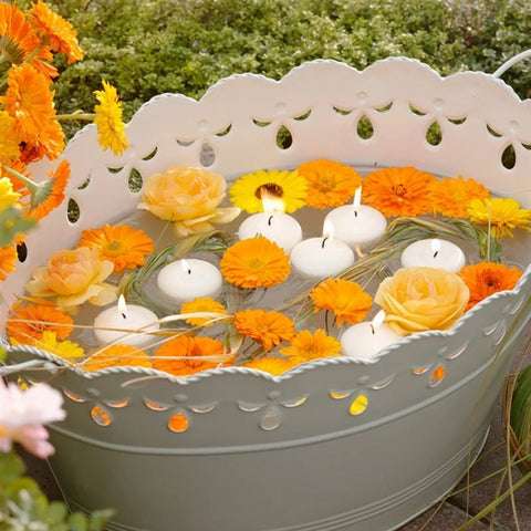 10Pcs/lot Floating Candles For Wedding Party Event Home  Birthday Decor Candles New Year Christmas Decoration