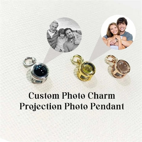 Personalized Photos Projection Necklace