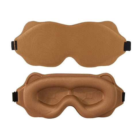 3D Memory Foam Sleep Mask – Light Blocking & Travel Eye Cover