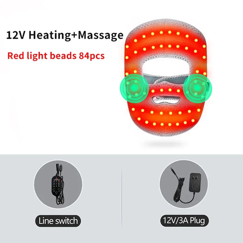 Heated Eye Mask – 3-Level Warm Compress for Relaxation & Sleep