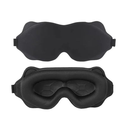 3D Memory Foam Sleep Mask – Light Blocking Eye Cover