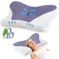 Ergonomic Memory Foam Neck Pillow – Queen Size