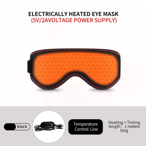 Heated Eye Mask – 3-Level Warm Compress for Relaxation & Sleep