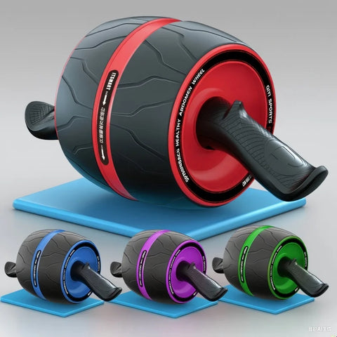 Rebound Ab Roller with Knee Mat – Core Strength Trainer