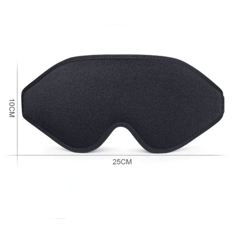 3D Memory Foam Sleep Mask – Light Blocking Eye Cover