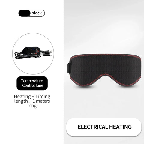 Heated Eye Mask – 3-Level Warm Compress for Relaxation & Sleep