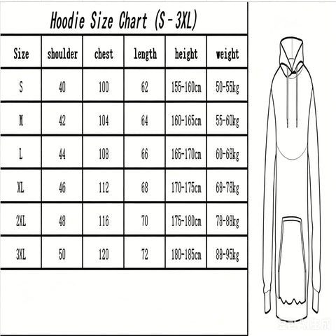 2026 Hip‑Hop Streetwear Men Pullover Hoodie Front & Back Letter Pattern Print Hooded Sweatshirt Loose Fit Casual Daily Male Tops
