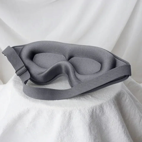 3D Memory Foam Sleep Mask – Light Blocking Eye Cover