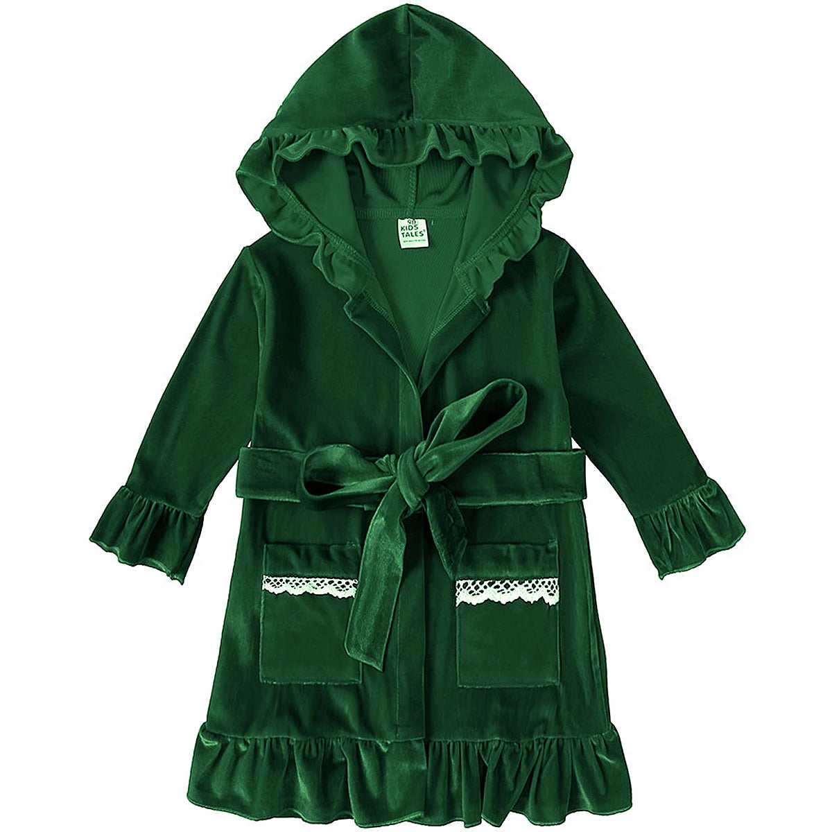 Christmas Pyjamas Kids Boys Girls Velvet Pajamas Infant Xmas Pjs Toddler New Year Party Gift Pijamas Green Red Nightwear