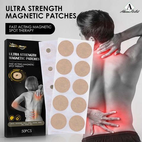 50pcs/Box Pain Relief Magnet Treatment Sticker Patch