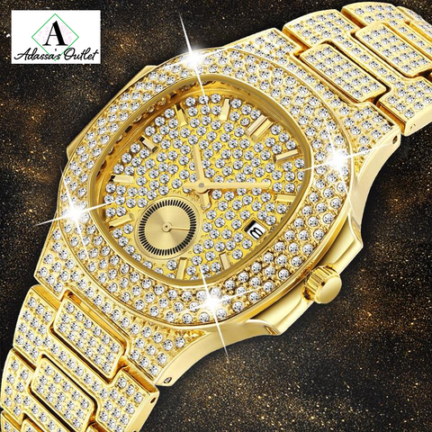 Hip Hop Diamond Men's Watch