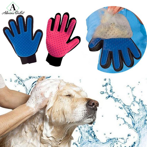 Gentle Efficient Pet Grooming Glove
