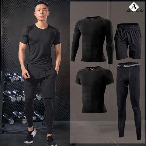 Men's Compression Sportswear Gym Suits
