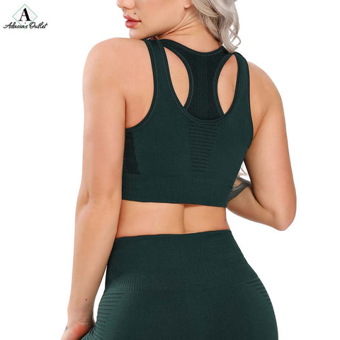 Gym Sport Bra Yoga Shirts Solid Tank Top