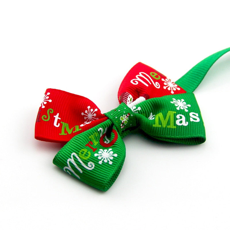 Christmas Pet Bow Tie