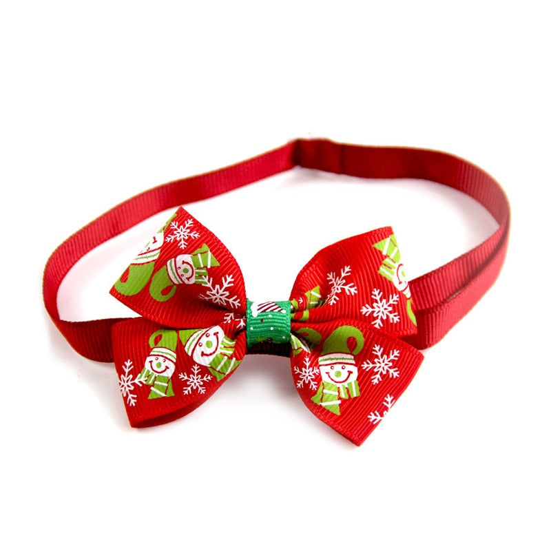 Christmas Pet Bow Tie