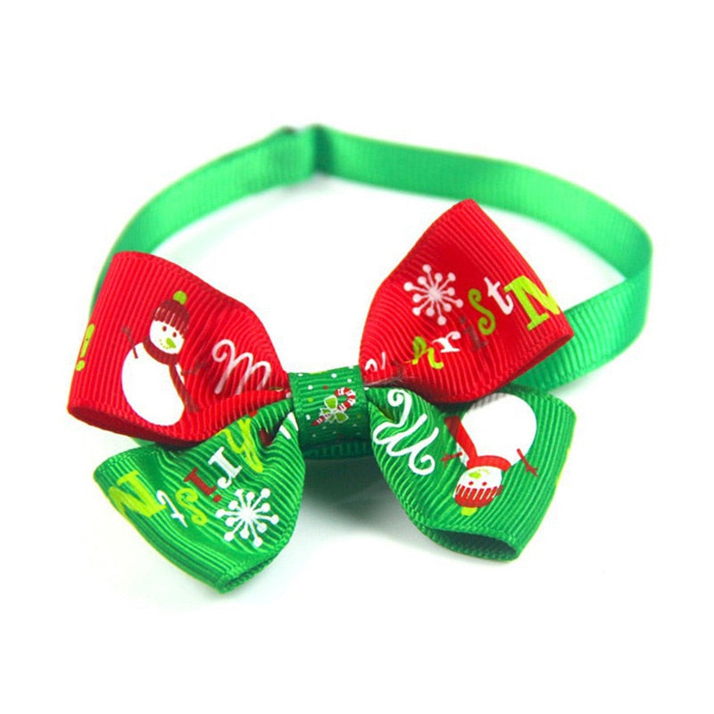 Christmas Pet Bow Tie
