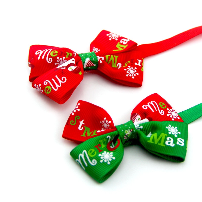 Christmas Pet Bow Tie