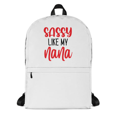 Sassy Like My Nana Backpack