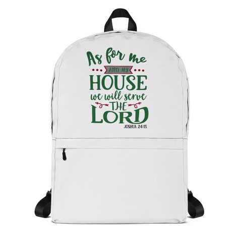 As For Me And My House Backpack