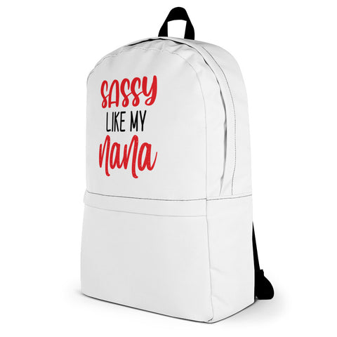 Sassy Like My Nana Backpack