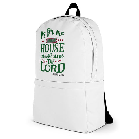 As For Me And My House Backpack