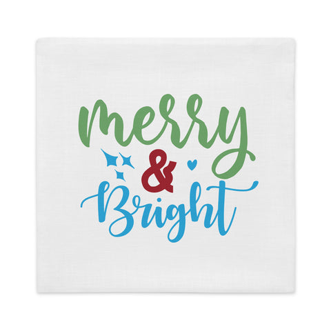 Merry Bright Premium Pillow Case