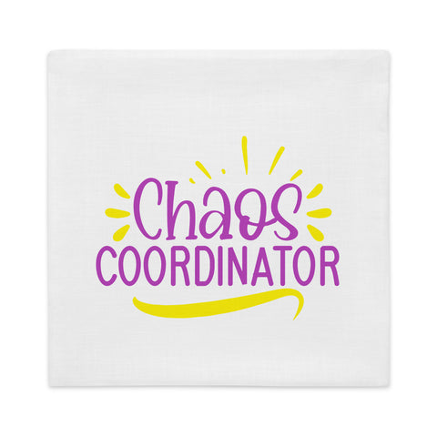 Chaos Coordinator Premium Pillow Case