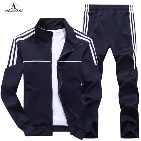 Men's Sportswear 2 Piece Sets Jacket + Pant