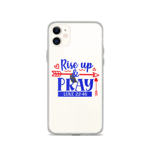 Rise Up And Pray iPhone Case