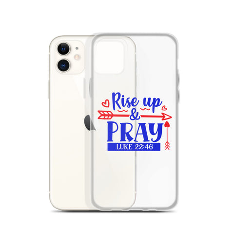 Rise Up And Pray iPhone Case