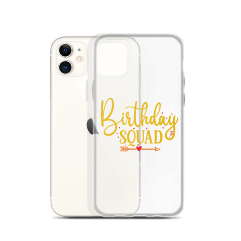 Birthday Squad iPhone Case