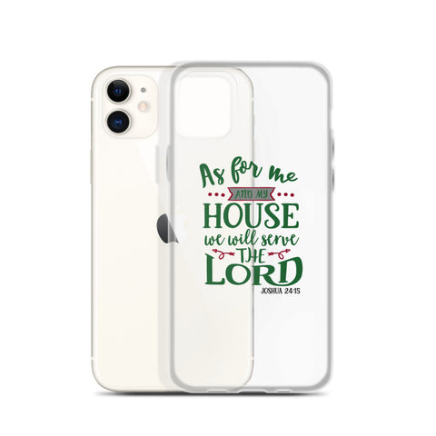 As For Me And My House iPhone Case