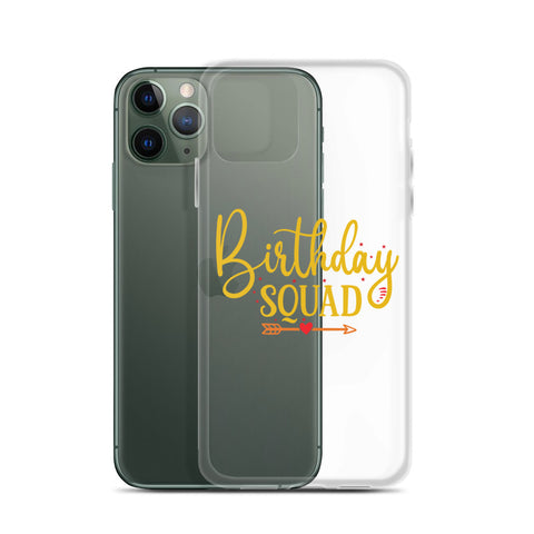 Birthday Squad iPhone Case
