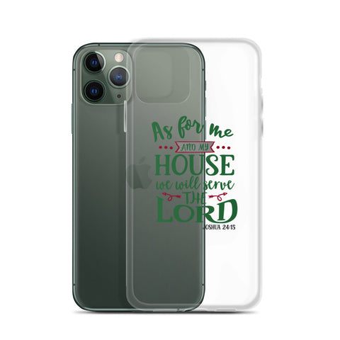 As For Me And My House iPhone Case
