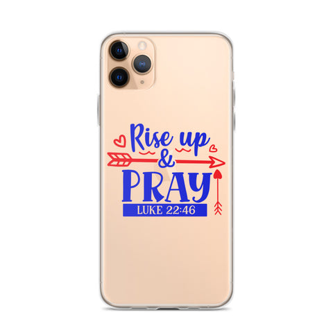 Rise Up And Pray iPhone Case