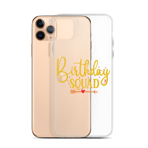 Birthday Squad iPhone Case